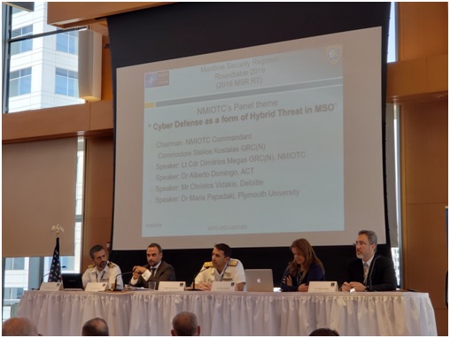 16/2019 NMIOTC’s participation to the CJOS COE Maritime Security Regimes Roundtable 2019