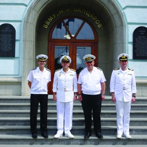 Visit of NMIOTC Commandant to “Nikola Vaptsarov” Naval Academy