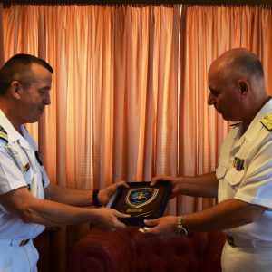 Visit of the Defence Attaché of France