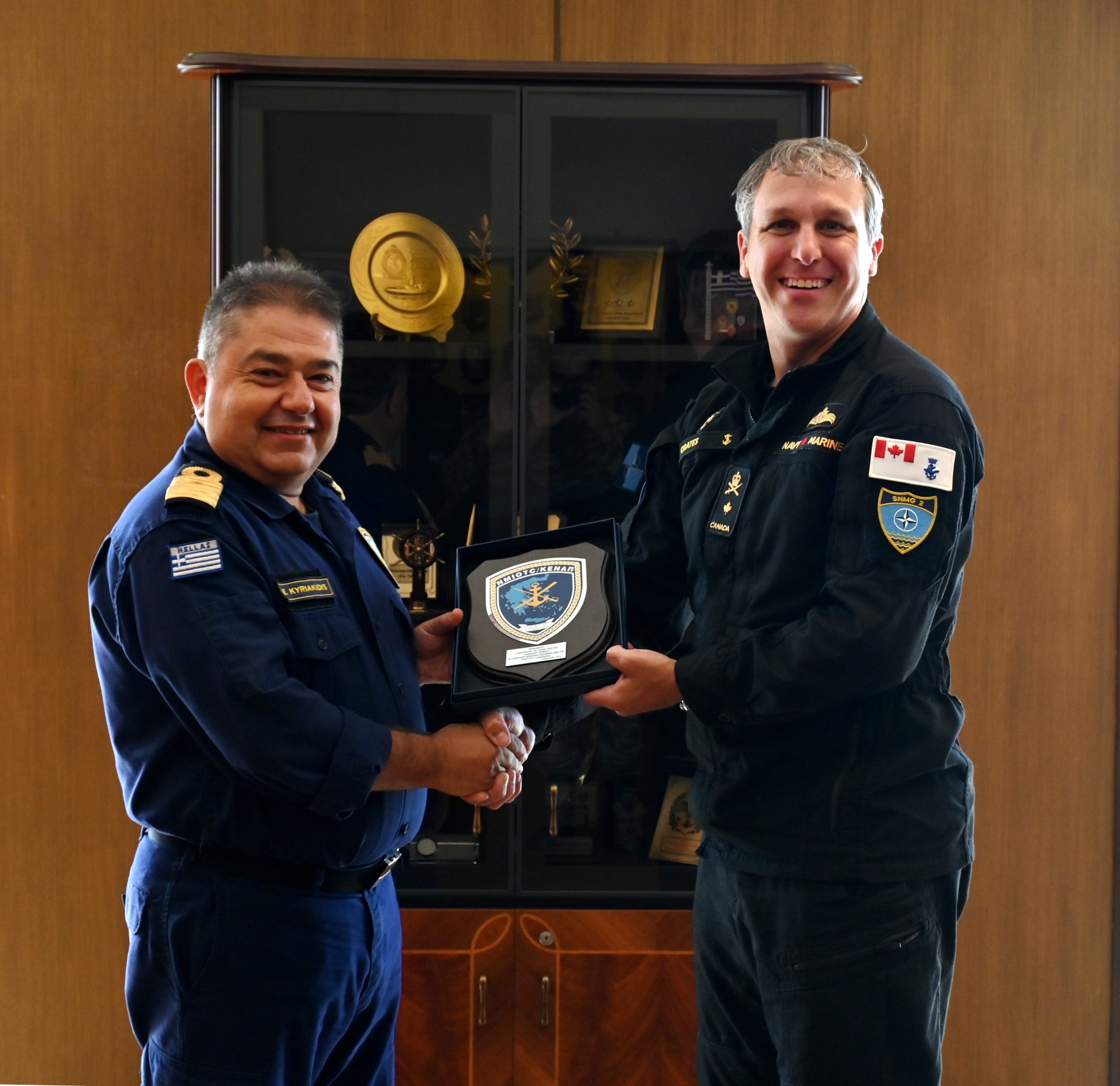 SNMG2 Commander visits NMIOTC