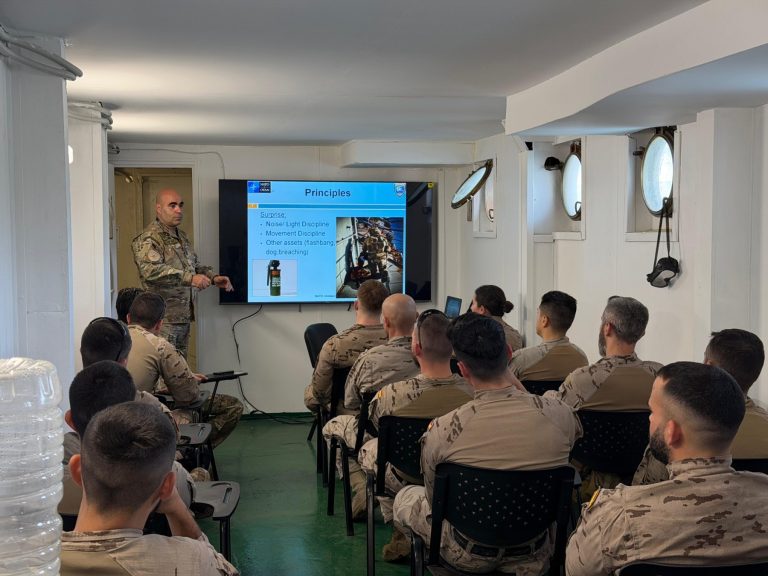 Tailored Training delivered to ESPS CANARIAS Boarding Team