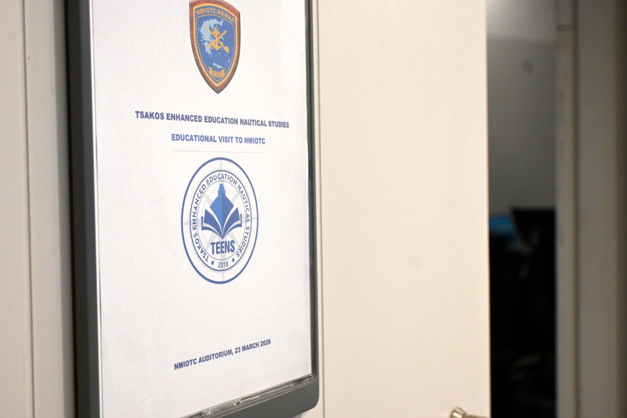 Tsakos Enhanced Educational Nautical School Visits NMIOTC