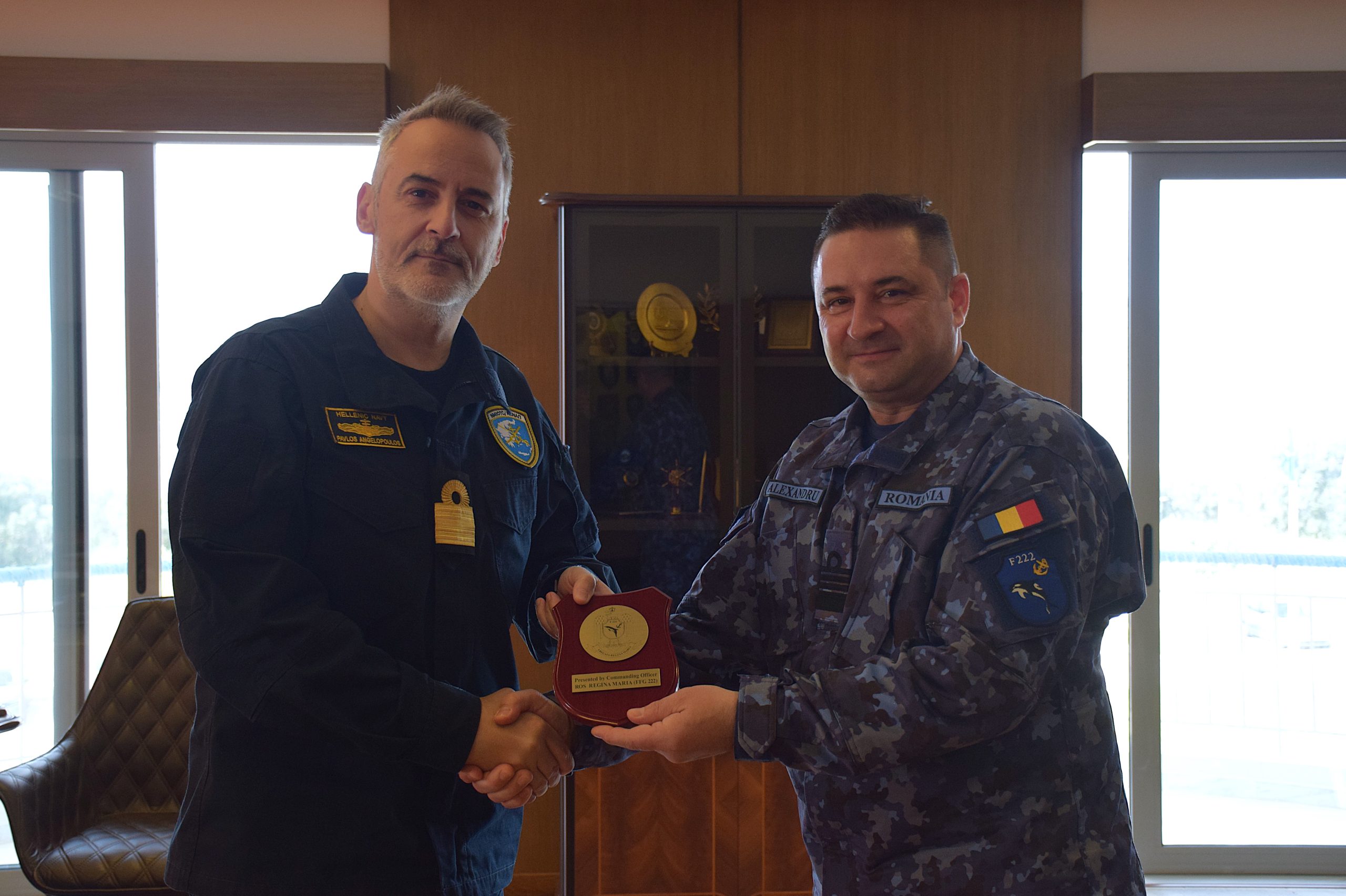 Tailored Training delivered to F222 REGINA MARIA Command & Boarding Team