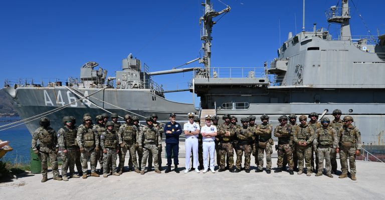 Training of EUNAVFOR MED IRINI Units